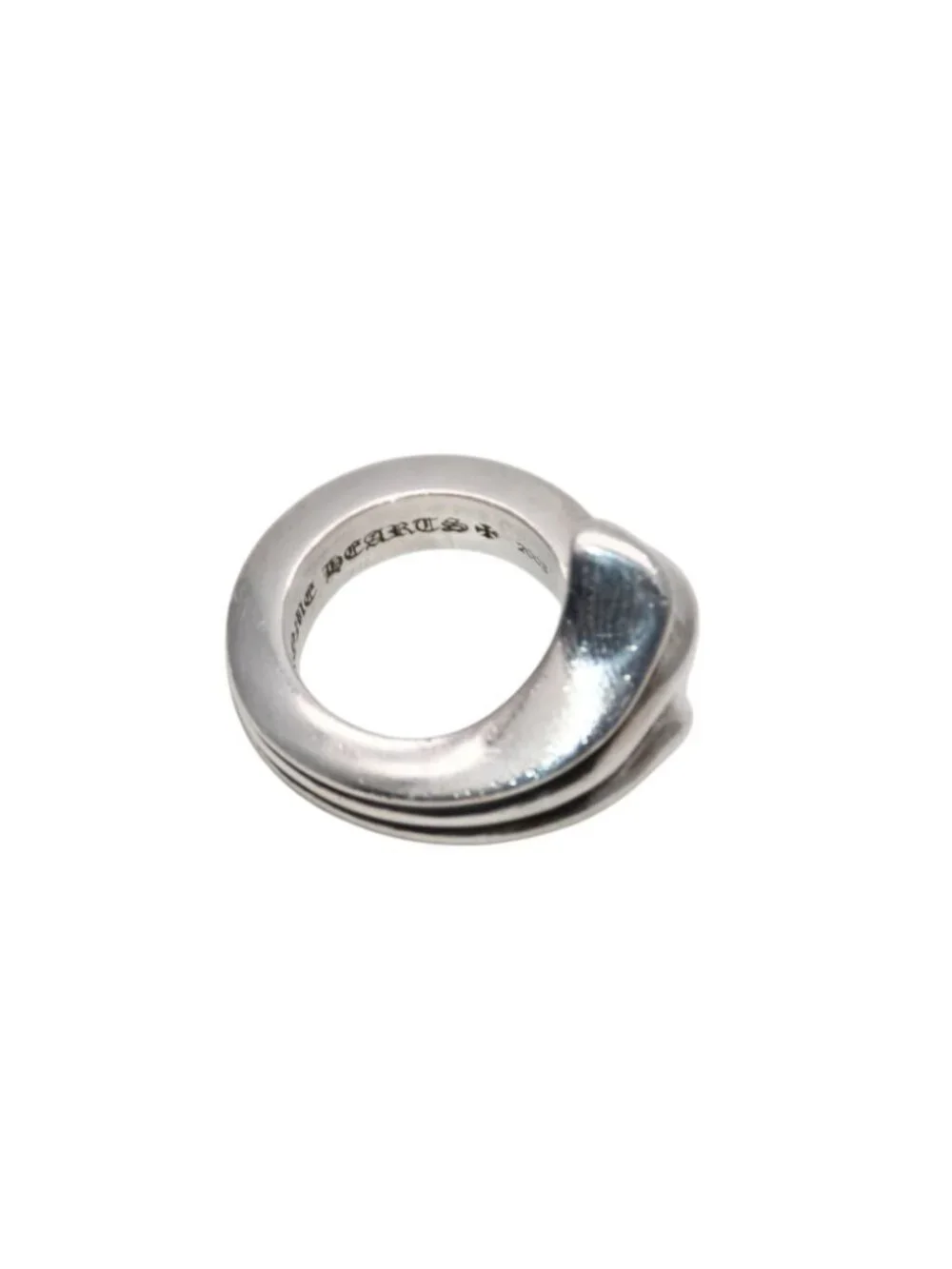 Chrome Hearts Cross Tail Ring 925 Sterling Silver